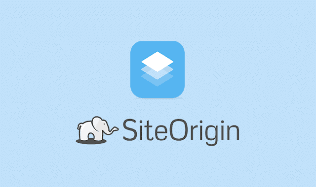 page builder by siteorigin